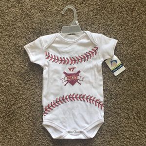 NWT Virginia Tech Hokies onesie